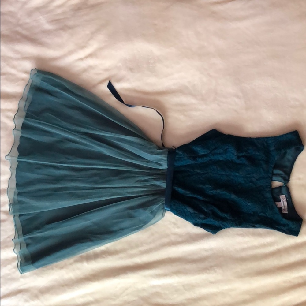 Turquoise Dress